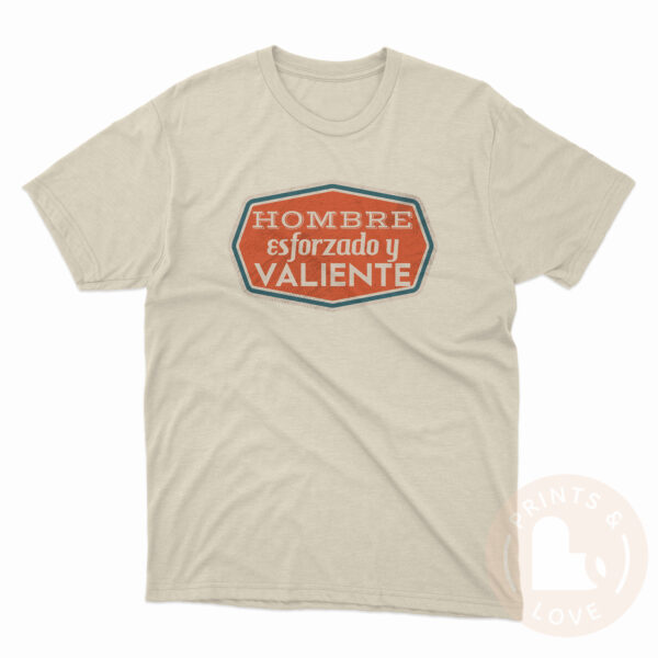 Playera Esforzado y Valiente