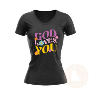Playera God Loves You