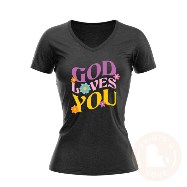 Playera God Loves You
